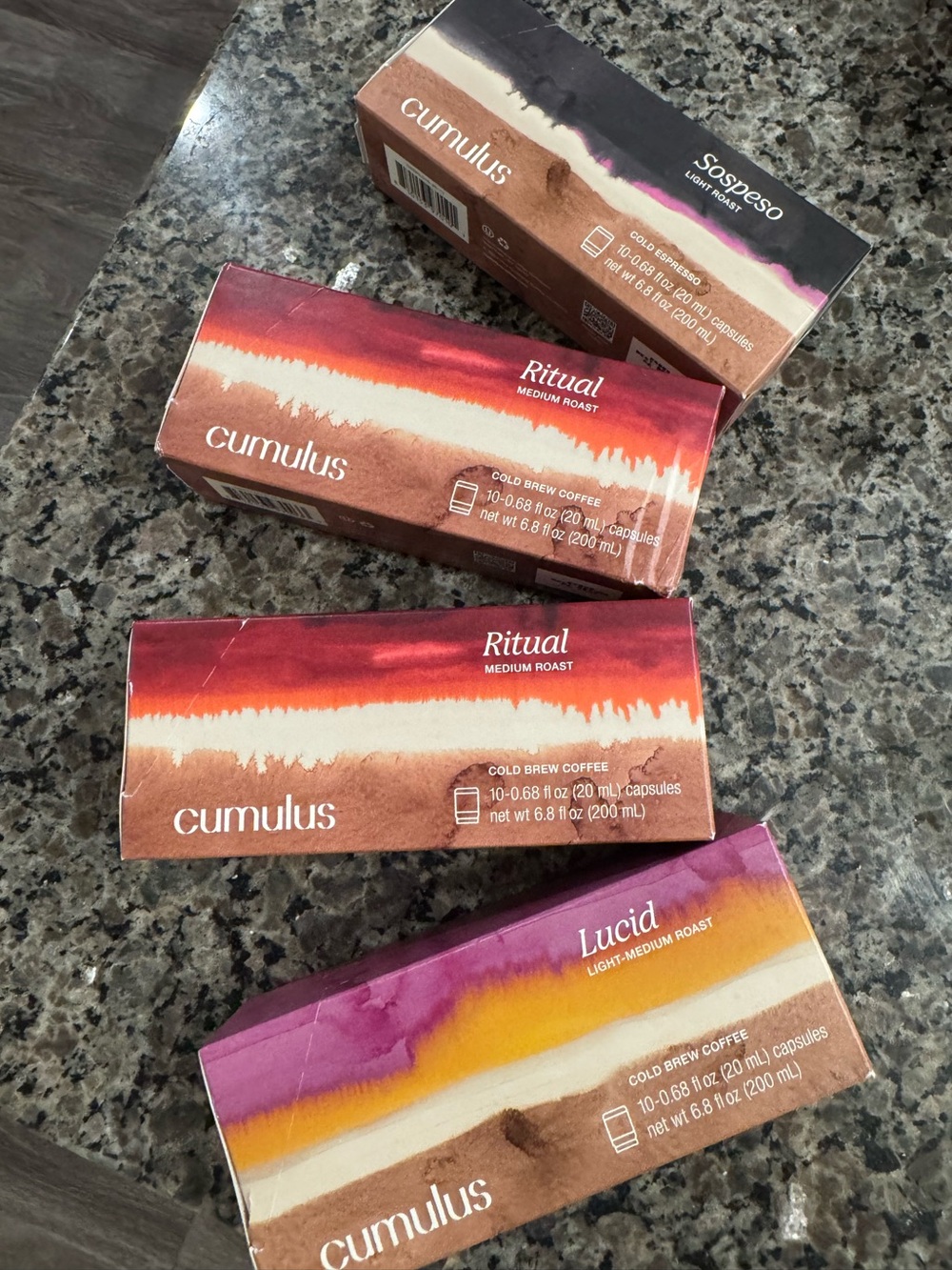 CUMULUS cold brew coffee maker pods
